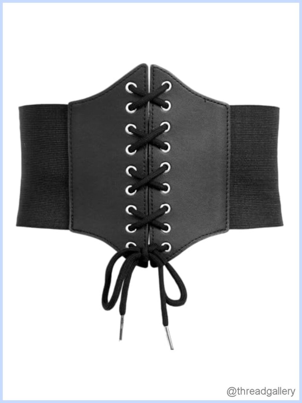 Lace-Up Renaissance Corset Waist Belt Lace Pull On Costume Accessory